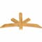 Ekena Millwork Alberta Rough Sawn Timber Gable Bracket, Western Red Cedar, 48"W x 26"H x 2"D x 4"F, 13/12 Pitch GBW048X26X0204ALB00RWR - alternate 2